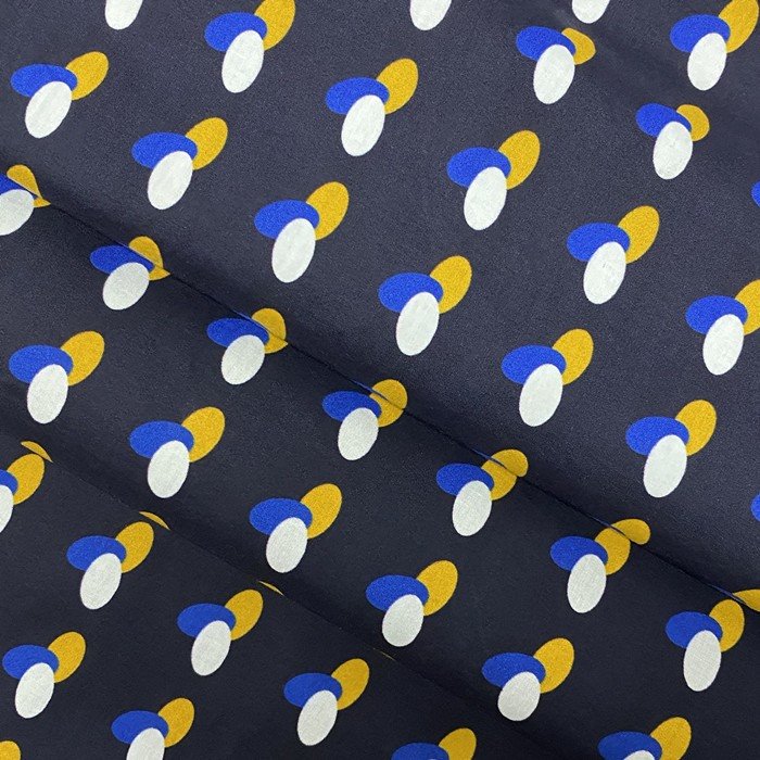 dot print cotton fabric customable