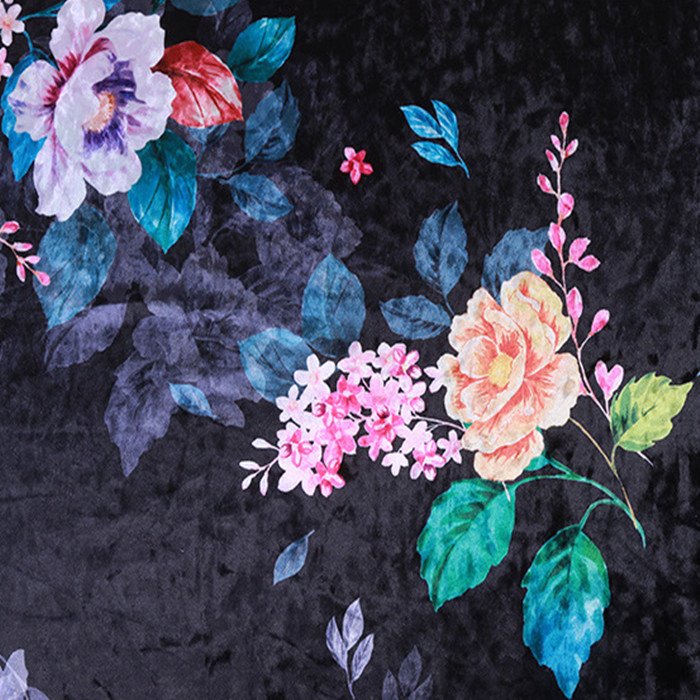 Digital Printed Velvet Fabric
