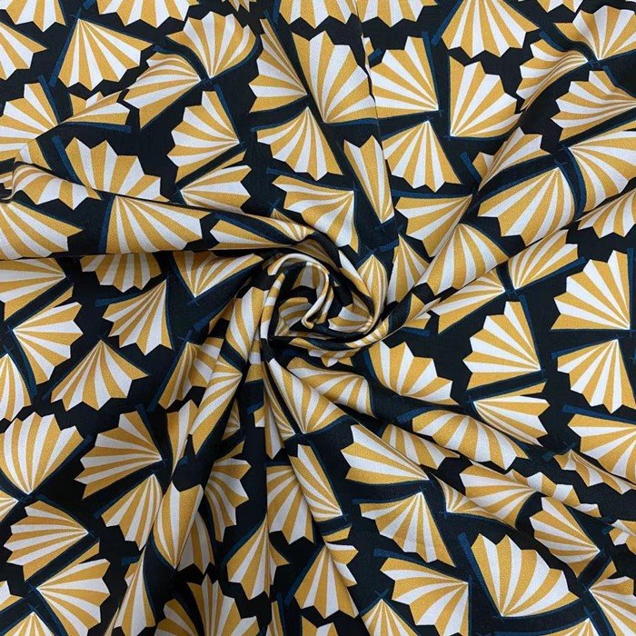 hot selling shell print wholesale fabric