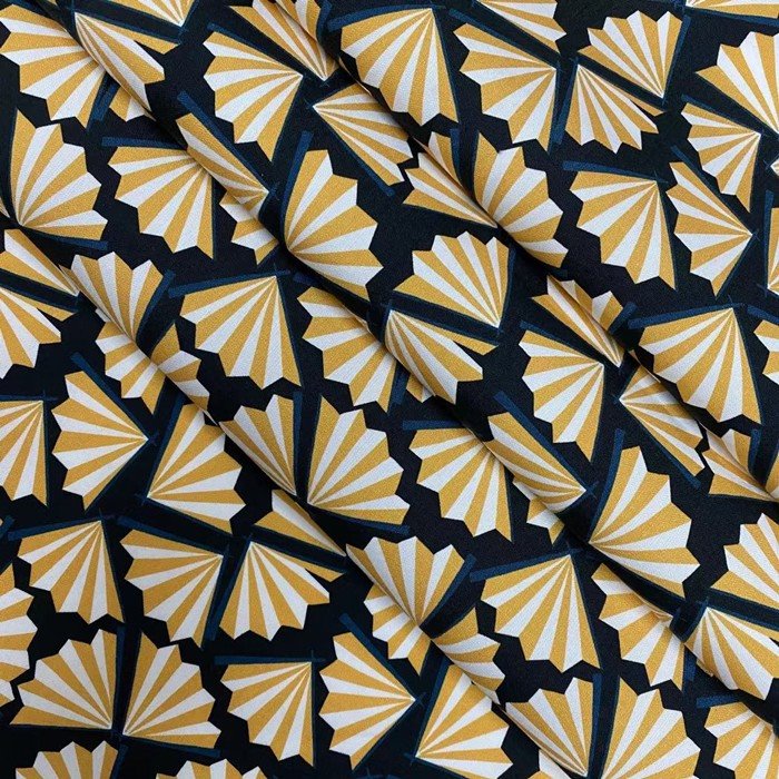 sea element digital printing cotton fabric