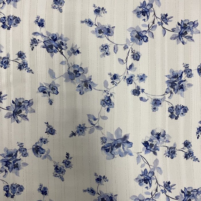 Digital Printing Stripe Fabric with Lurex