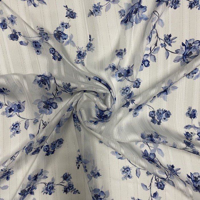 Elegant little flowers print fabric 