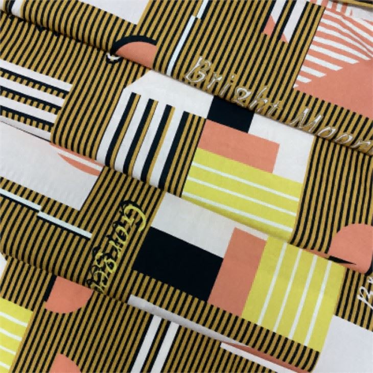 sustainable print fabric manufactor