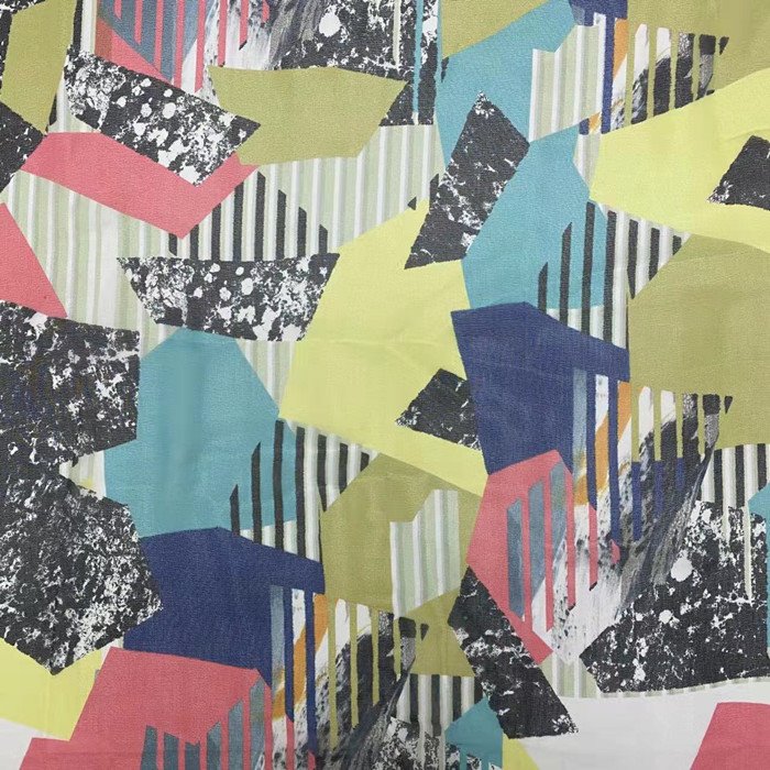 Floral Print Silk Fabric