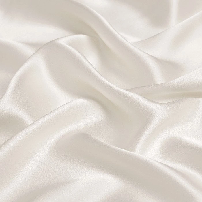 Breathable Plain Crepe Satin Silk Fabric