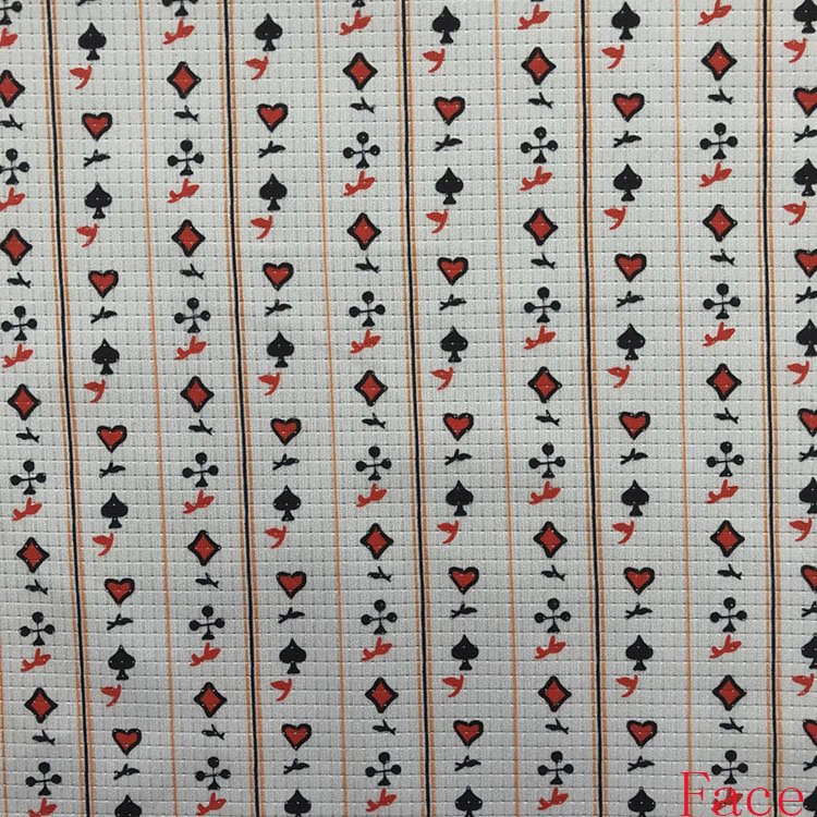 Soft Poker Flower Chemical Fiber Fabric