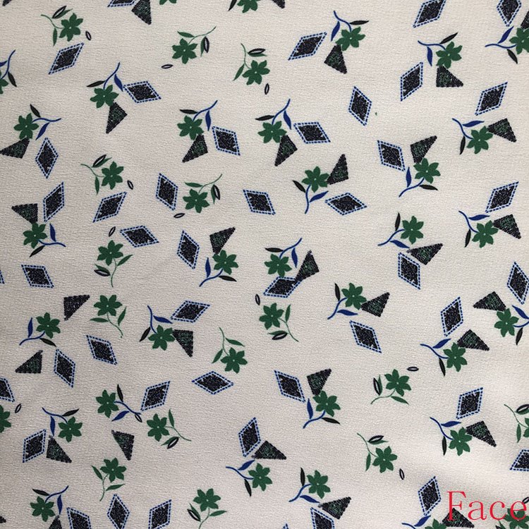 100%P Florets Fabric