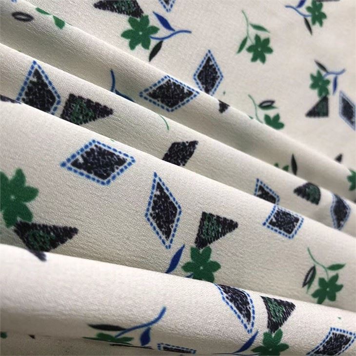 100%P Florets Fabric manufacturers