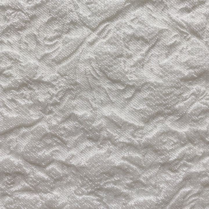 Bistratal Milk White Glittery Guanle Crepe