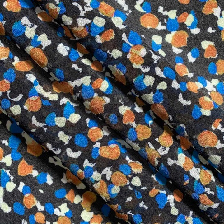 print polyester georgette 