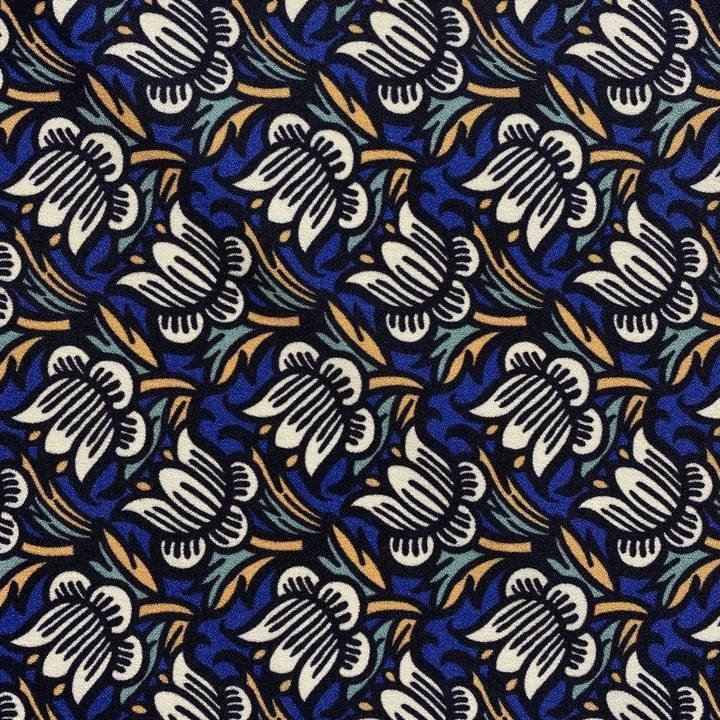 flower  printed crepe