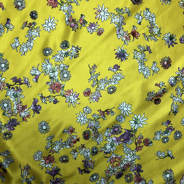 Chrysanthemum Silk Rayon Printing Clothes Fabrics
