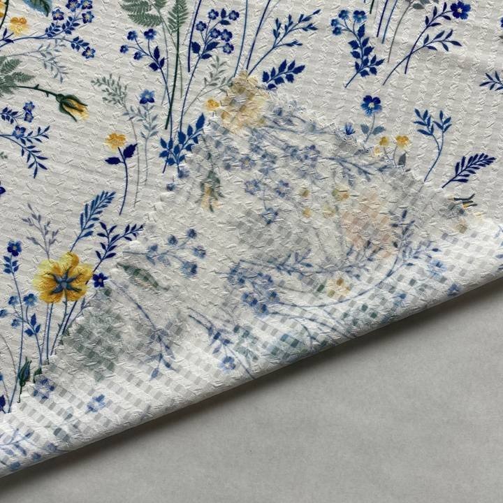 flower  printed fabric