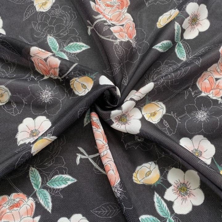 best selling Flower Printed Mesh