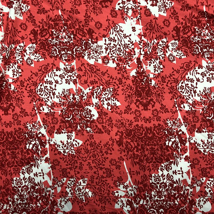 Rayon Stretch Satin Printing Clothes Fabrics