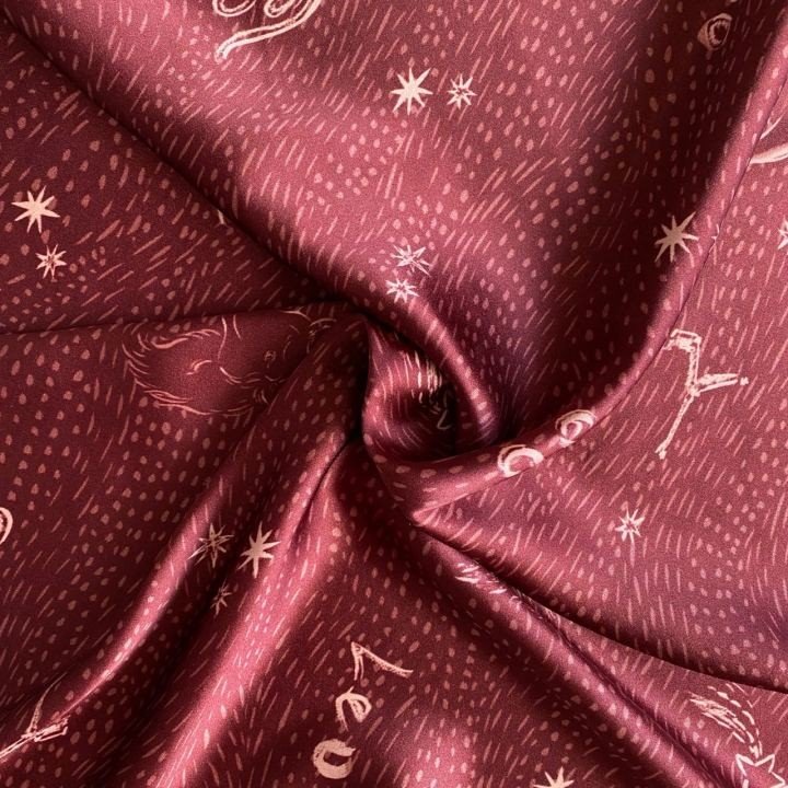 stretch silk satin