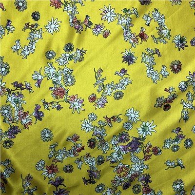 Chrysanthemum Silk Rayon Printing Clothes Fabrics