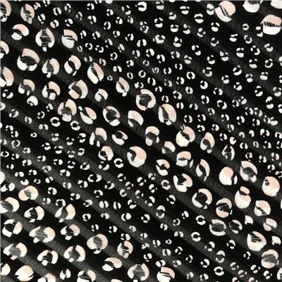 Gradient Stripes Printed Chiffon SIlk Fabric