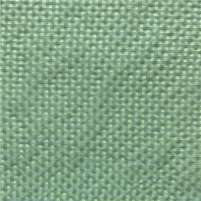 Interweave Crepe Green Check Silk Fabric