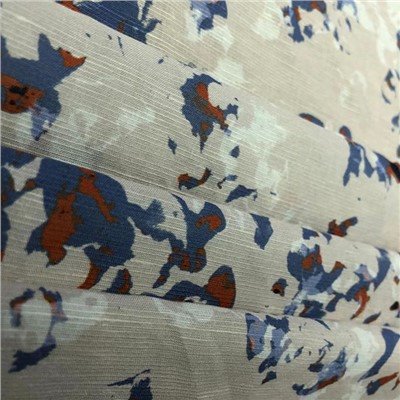 Zebra Cotton Viscose Fabrics
