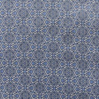 Snowflake Pattern Stretch Poplin