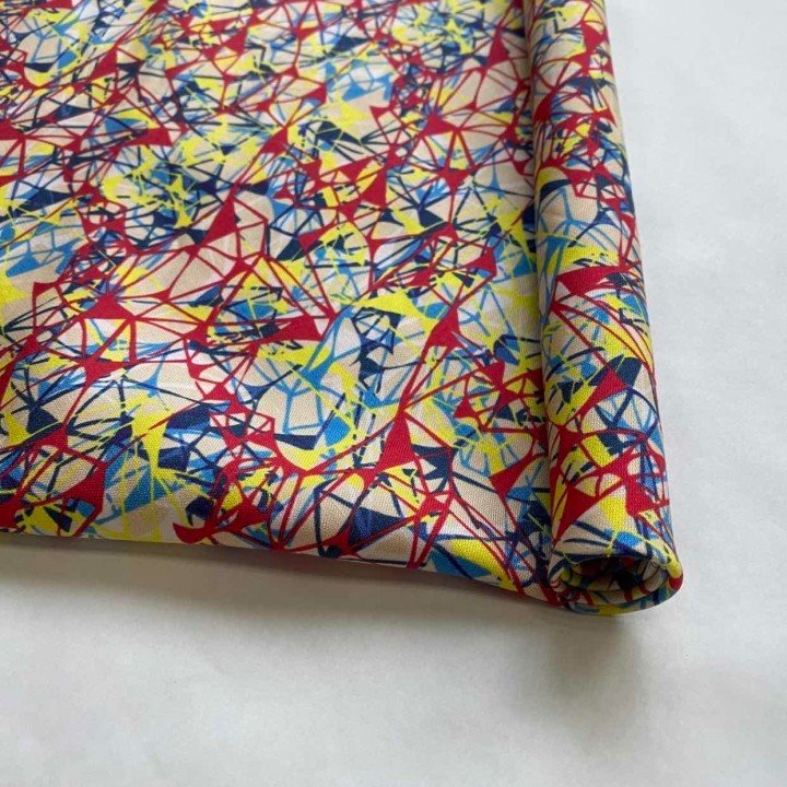 rayon printed fabric