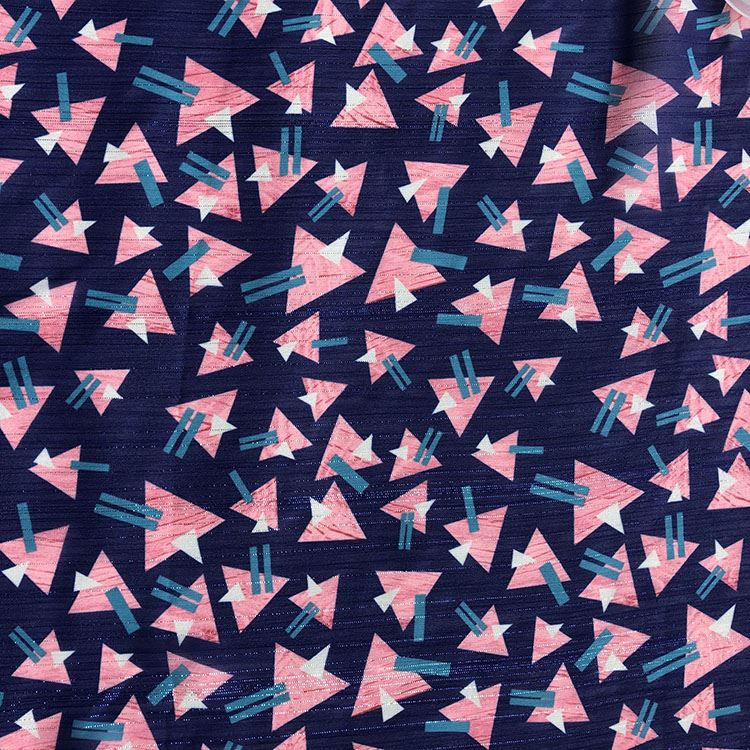 Triangular Irregular Silver Wire Fabric