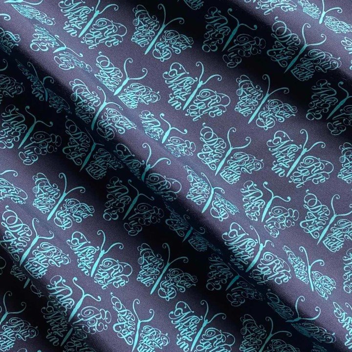 hot selling butterfly print fabric