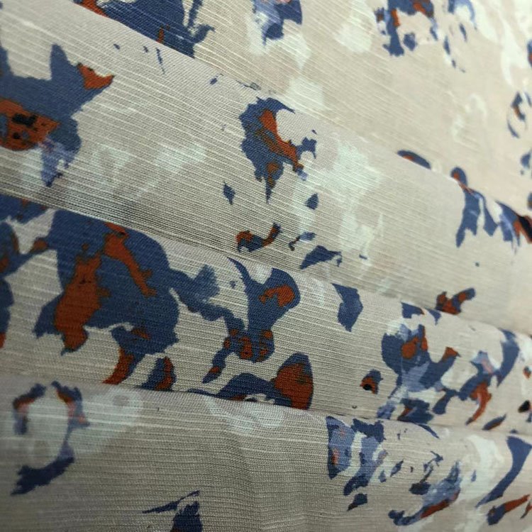 Zebra Cotton Viscose Fabrics