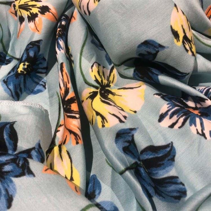 Manmade Silk And Cotton Satin