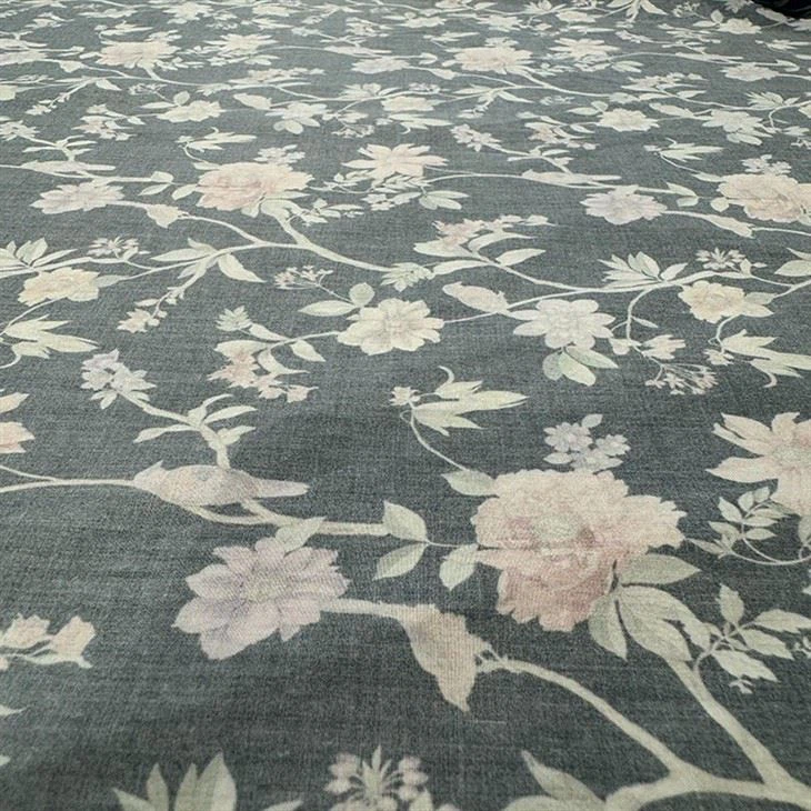 Colorful Flower High Quality Poplin Cotton Fabric