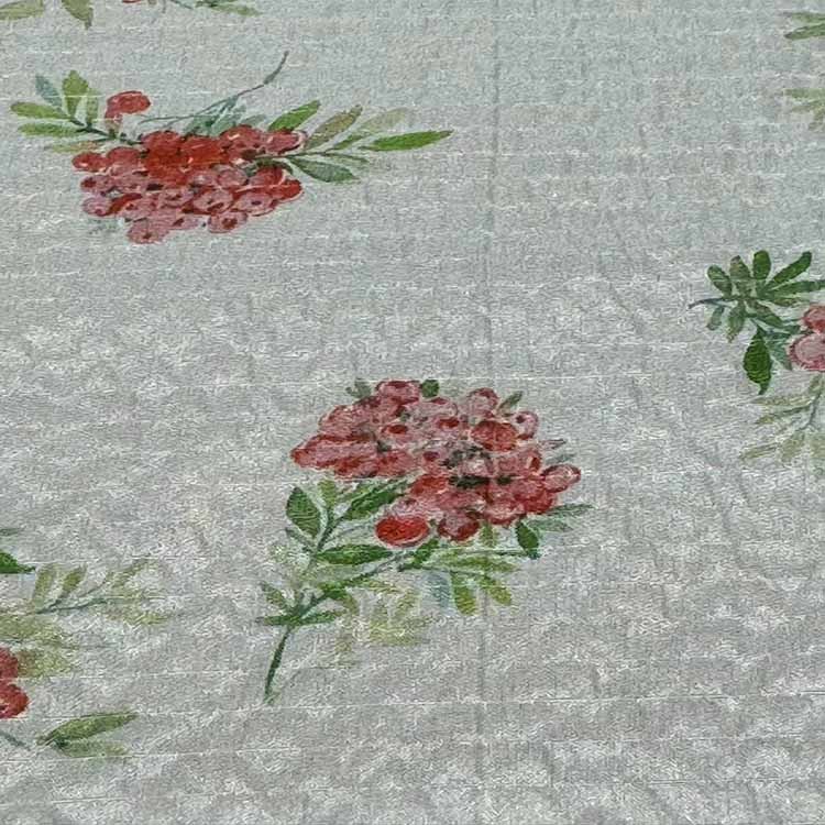Stretch SIlk And Cotton Blended Fbric