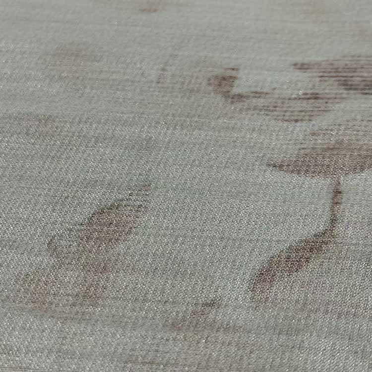 Double Layer Silk And Wool Blended Fabric