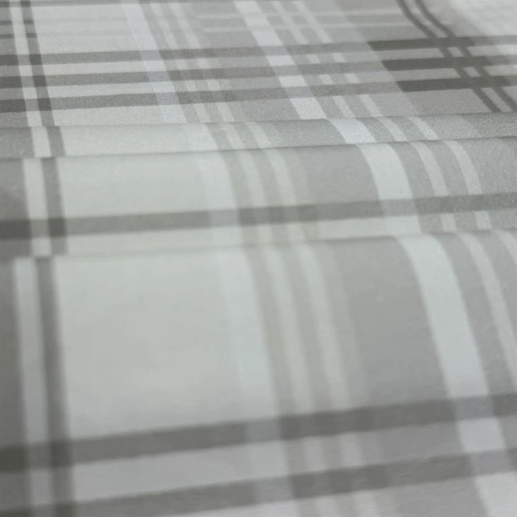 Grid Cotton Poplin Fabric