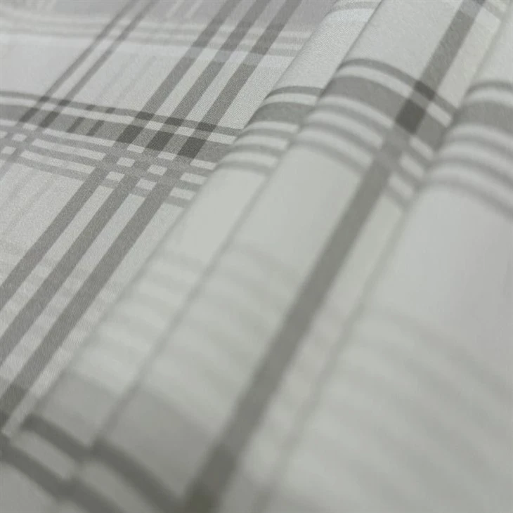 Grid Cotton Poplin Fabric