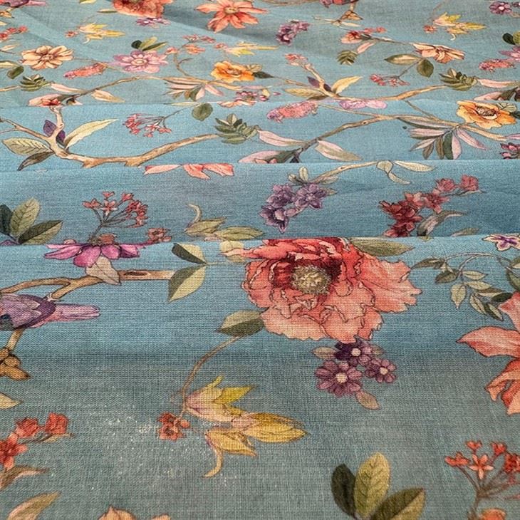 Rose Soft Poplin Cotton Fabric