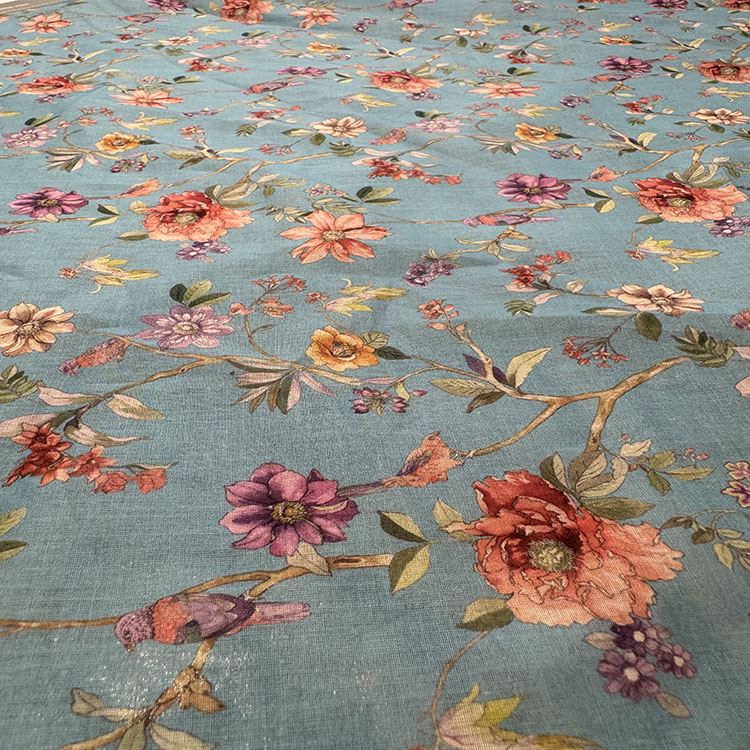 Rose Soft Poplin Cotton Fabric
