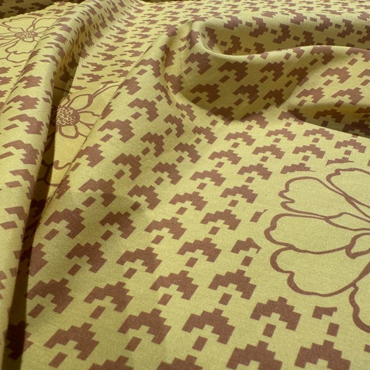 Silk And Cotton Blended Fabric Drapry Fabric