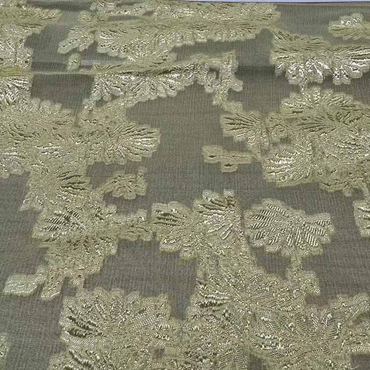 Silk And Viscose Georgette Fabrci
