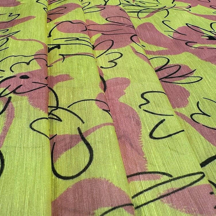 Silk Linen Georgette High Quality Fabric