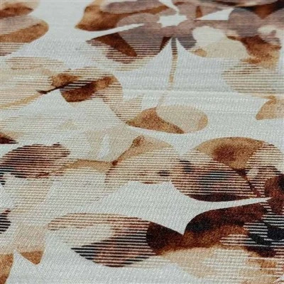 Double Layer Silk And Wool Blended Fabric