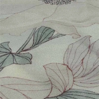 Double SIde Twill SIlk And Wool Blended Fabric