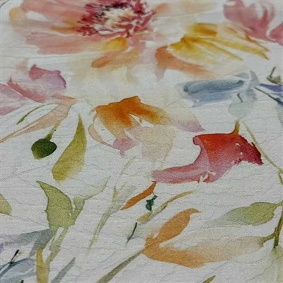 Silk And Wool Jacquard Fabric