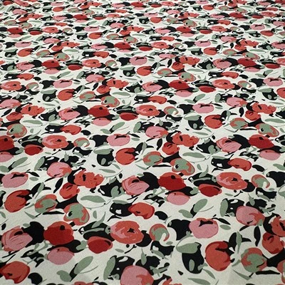Soft Rose Stretch Habotai Silk Fabric
