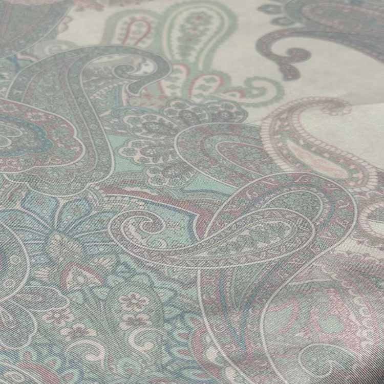 Twill Polyester Fabric Soft Hand Feeling Fabric