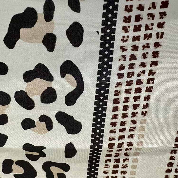 Twill Silk And Wool Fabric Fashion Soft Fabric