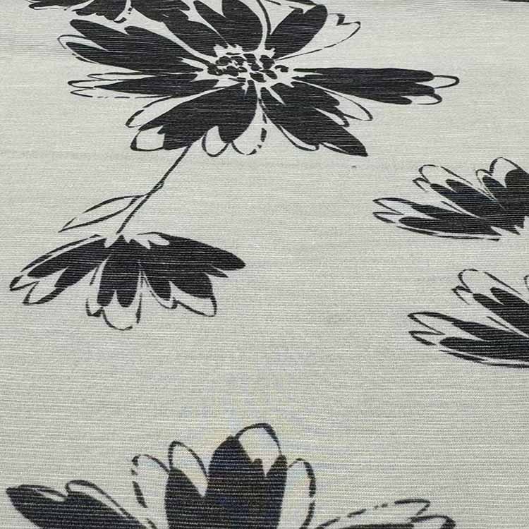 Viscose And Tencle And Linen Blended Fabric
